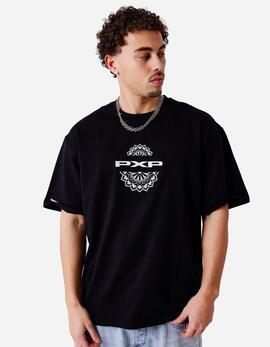 Camiseta PXP 2611115 - Negro/Blanco