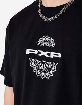 Camiseta PXP 2611115 - Negro/Blanco