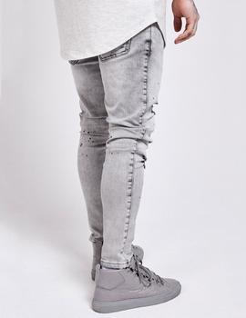 Pantalón RIOT LOW RISE SKINNY - GREY