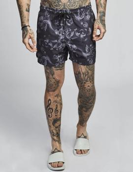 Bañador STANDARD SWIM SHORTS - BLACK VENETIAN