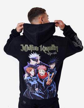 Sudadera Capucha PXP JK06 - Negro