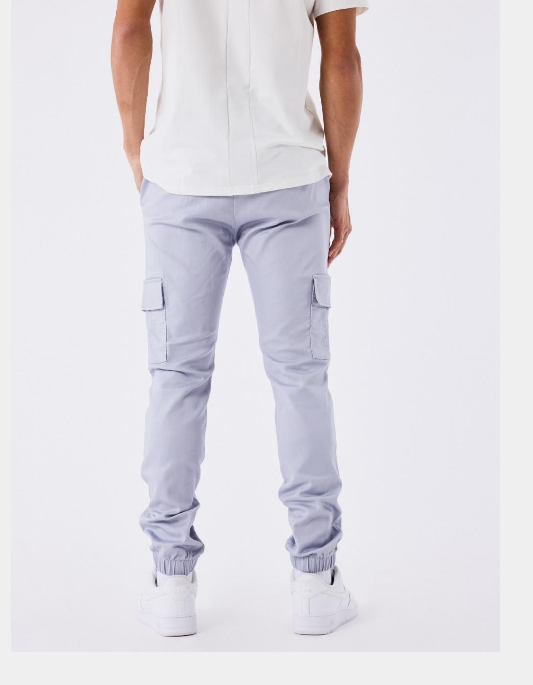 Pantalón PXP T239020 CARGO - Azul Lavanda