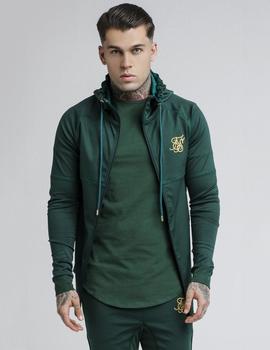 Sudadera ZIP THROUGH ZONAL  - RICH GREEN