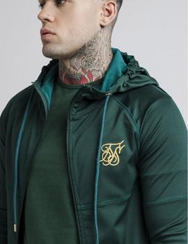 Sudadera ZIP THROUGH ZONAL  - RICH GREEN