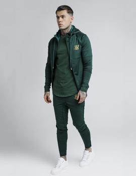 Sudadera ZIP THROUGH ZONAL  - RICH GREEN