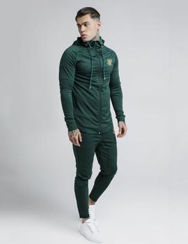 Sudadera ZIP THROUGH ZONAL  - RICH GREEN