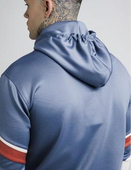 Sudadera SPRINT QUARTER ZIP  - NAVY BEIGE