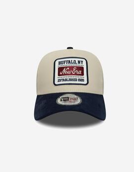 Gorra 940 NEW ERA NE PATCH SUEDE EFRAME - Beige
