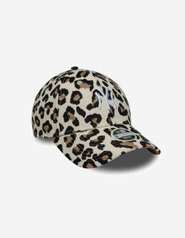 Gorra 940 NEW ERA LEOPARD MIDI NEYYAN - Light Beige