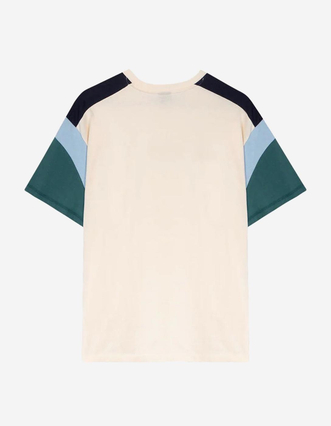 Camiseta KAOTIKO OTTAWA - Ivory/Navy/Sky/Heura