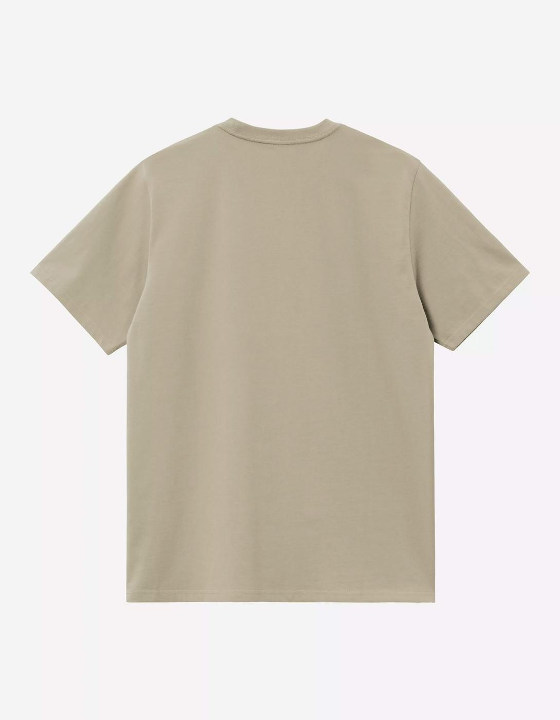 Camiseta CARHARTT WIP SCRIPT EMBROIDERY - Barchan / White