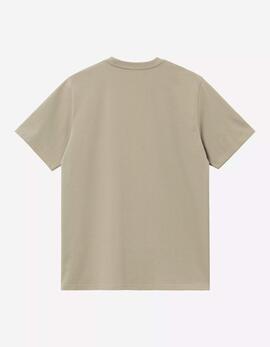 Camiseta CARHARTT WIP SCRIPT EMBROIDERY - Barchan / White