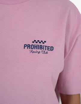 Camiseta PROHIBITED IN A RUSH - Rose