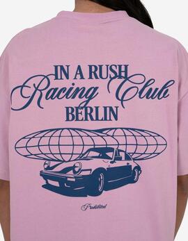 Camiseta PROHIBITED IN A RUSH - Rose