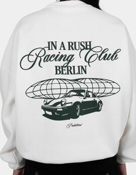 Sudadera Crew PROHIBITED IN A RUSH - Off White