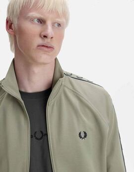 Chaqueta FRED PERRY J5557 - Seagrass/Navy