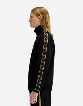 Chaqueta FRED PERRY J5557 - Black/Champagne
