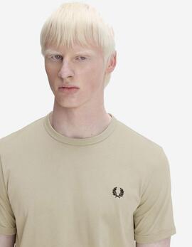 Camiseta FRED PERRY M3519 - Seagrass