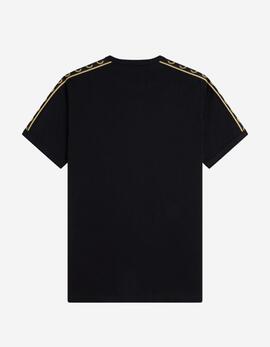 Camiseta FRED PERRY M4613 - Black/Champagne