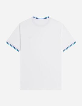 Camiseta FRED PERRY M1588 - Light Ice/Ace Blue/Navy