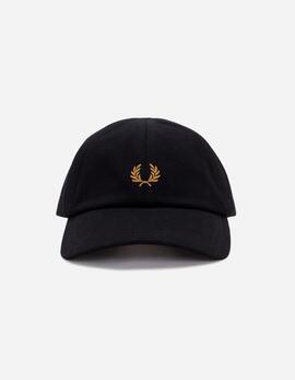 Gorra FRED PERRY HW2295 - Black/Dark Caramel