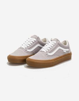 Zapatillas VANS SKATE OLD SKOOL - Light Gray/Gum