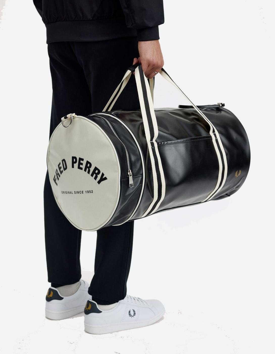 Bolsa FRED PERRY L9266 - Black/Ecru