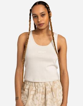 Camiseta ELEMENT LOWCASE CROP - Crystal Gray