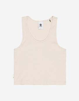 Camiseta ELEMENT LOWCASE CROP - Crystal Gray