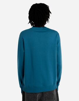 Sudadera Crew ELEMENT ICON EMBROIDERY - Mallard Blue