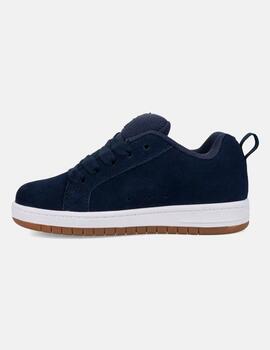 Zapatillas DC SHOES COURT GRAFFIK - Navy/Gum