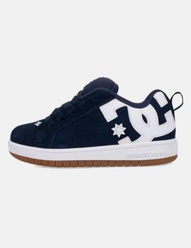 Zapatillas DC SHOES COURT GRAFFIK - Navy/Gum