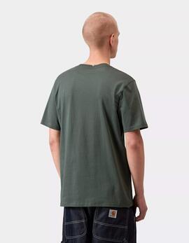 Camiseta CARHARTT WIP POCKET - Velvet Green