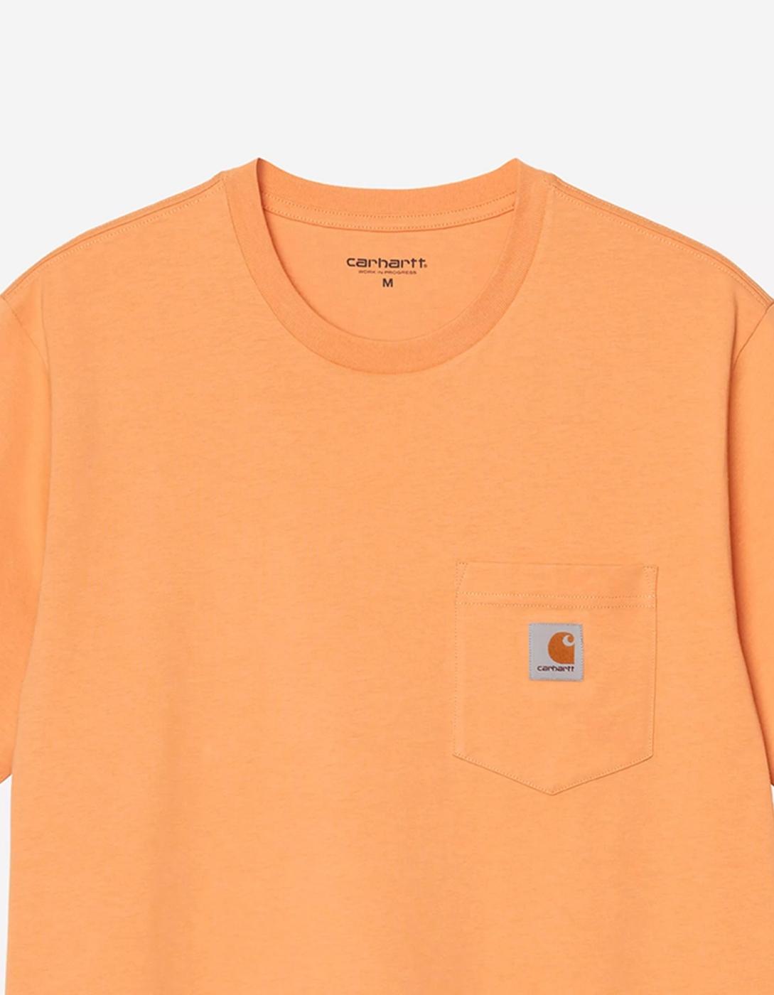 Camiseta CARHARTT WIP POCKET - Gentle Orange