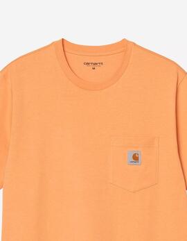 Camiseta CARHARTT WIP POCKET - Gentle Orange