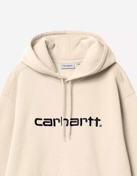 Sudadera W' HOODED CARHARTT WIP- Cinnerus / Cozy Purpl