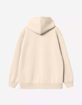 Sudadera W' HOODED CARHARTT WIP- Cinnerus / Cozy Purpl