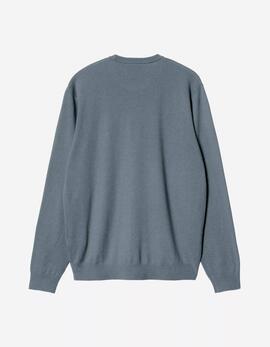 Jersey CARHARTT WIP MADISON- Velvet Blue / White