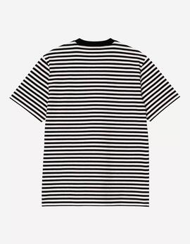 Camiseta CARHARTT WIP EZRA POCKET - Black / Wax