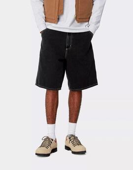 Bermuda CARHARTT WIP SIMPLE - Black Heavy Stone