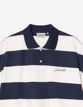 Polo CARHARTT WIP DELRAY - Blue