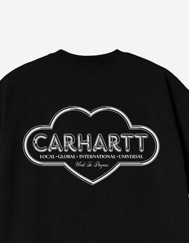Camiseta CARHARTT WIP CLOUD HEART - Black