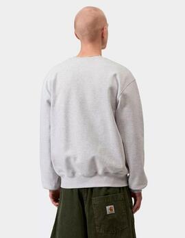 Sudadera Crew CARHARTT WIP SWEAT - Ash Heather / Cozy