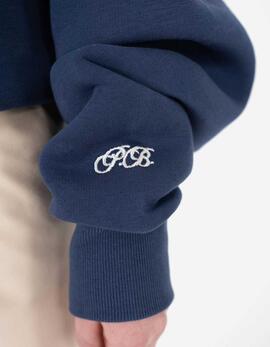 Sudadera Crew PROHIBITED BERLIN  - Blue