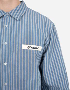 Camisa PROHIBITED DRIFT DRESS - Blue