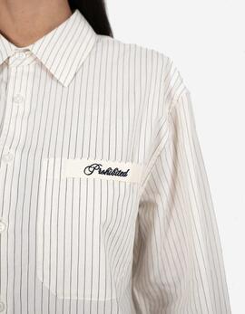 Camisa PROHIBITED DRIFT DRESS - Off White