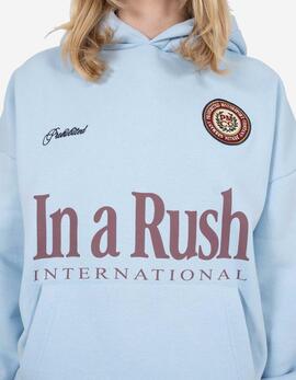 Sudadera Capucha PROHIBITED INTERNATIONAL - Light Blue