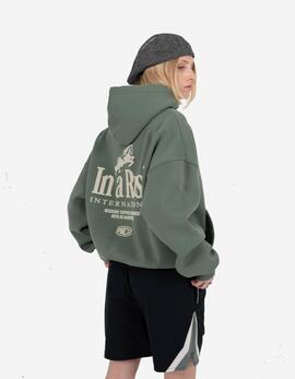 Sudadera PROHIBITED Capucha HORSE RACER - Green