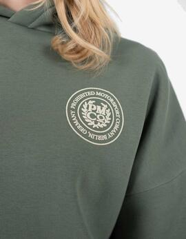 Sudadera PROHIBITED Capucha HORSE RACER - Green