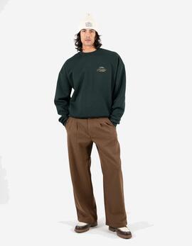 Sudadera Crew PROHIBITED LEAF - Green